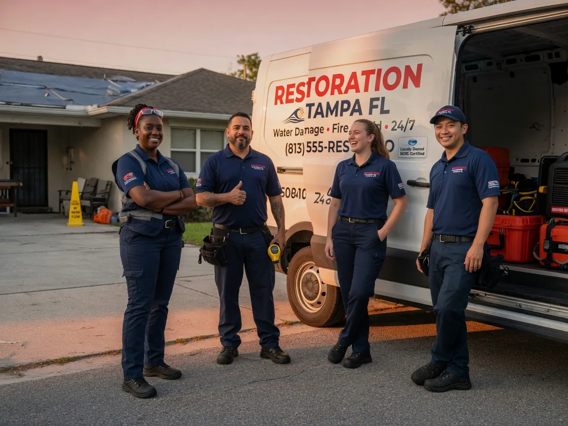 Water Damage Restoration company in Middle Point, OH